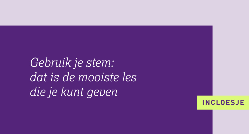 De verkiezingen zijn achter de rug. De formatie is nog lang niet klaar. Ondertussen vragen veel mensen in het onderwijs zich af: krijgt passend of zelfs inclusief onderwijs straks wel voldoende aandacht in het nieuwe regeerakkoord? Misschien een logische vraag. Maar we gaan toch niet wachten op Den Haag? Inclusie ontstaat in de lerarenkamer!